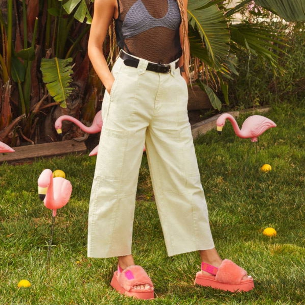 Uggs Pink Disco Slide